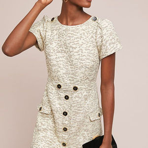 🌸 Anthropologie 🌸 Colleen Mini Dress, Ivory